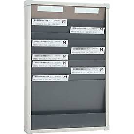 Karten-Sortiertafeln Eichner 9219 Serie, ideal für DIN A4, 2-spaltig, H 750 x B 490 mm