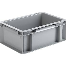 Kasten im EURO-Maß EF 3120, 4,2 l, L 300 x B 200 x H 120 mm, grau