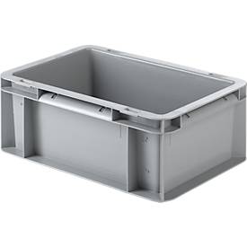 Kasten im EURO-Maß EF 3120, 4,2 l, L 300 x B 200 x H 120 mm, grau