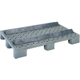 Keilpalette, mit 9 Füßen, 2 Stück