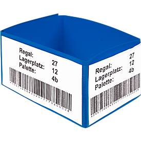 Kennzeichnungstaschen für Palettenfüße, 10 Stück