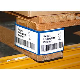 Kennzeichnungstaschen für Palettenfüße, 10 Stück