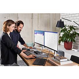 Kensington 3-in-1 Laptopschloss, passend für Standard T-Bar, Nano oder Wedge-Shaped Sicherheitsslots, 1,8 m Kabel