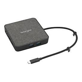 Kensington MD120U4 - Dockingstation - USB-C / USB4 / Thunderbolt 3 / Thunderbolt 4 - 2 x HDMI - 1GbE, 2.5GbE