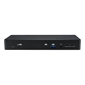 Image of Kensington SD4855P USB-C 10Gbps Dual Video Driverless Docking Station with 100W Power Delivery (DFS) - Dockingstation - USB-C 3.1 - HDMI, USB-C, 2 x DP++ - GigE