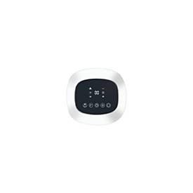 Keramik Heizlüfter NIVEN, 2000 W, 2 Heizstufen, horizontale Oszillation, LCD Touch-Funktion, Fernbedienung, schwarz-weiss