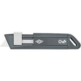 Keramik Sicherheitsmesser Wedo® CERA-Safeline® Safety Cutter COMPACT, automat. Klingenrückzug, für Rechts-/Linkshänder