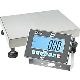 KERN Industriewaage IXC 60K-2M, Wägebereich 30 kg; 60 kg, Ablesbarkeit 0,01 kg; 0,02 kg
