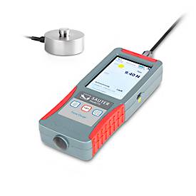 KERN Kraftmessgerät FS 2-50KRQ1, digital, externe Messzelle, Messbereich 50 kN, Ablesbarkeit 10 N, interner Speicher, USB, Akkubetrieb, in Koffer