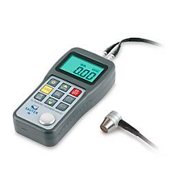 KERN Materialdickenmessgerät TN 230-0.1US, Ultraschall, Messbereich 1,2-230 mm, Ablesbarkeit 0,1 mm, mm und Inch, interner Speicher, ohne USB, in Koffer