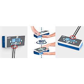 KERN Paketwaage EOC 60K-2L – Plattformwaage mit großer Fläche, Wägebereich 30/60 kg, IP65