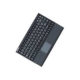 KeySonic ACK-540 U+ - Tastatur - USA - Schwarz