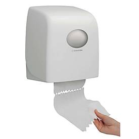 Kimberly-Clark® Aquarius Handtuchrollenspender Slimroll 6953, L 343 x B 318 x H 191 mm, Kunststoff, weiß