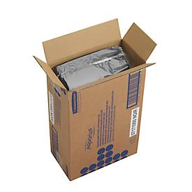 Kimberly-Clark® Aquarius Papierhandtuchspender 7171, für Falthandtücher, L 399 x B 265 x H 136 mm, Kunststoff, schwarz