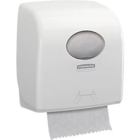 Kimberly-Clark® Aquarius Rollenhandtuchspender Slimroll 7955, für stark frequentierte Bereiche, weiß
