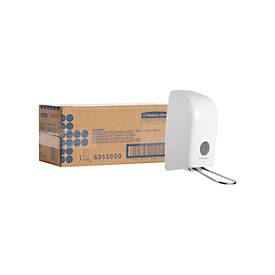 Kimberly-Clark® Aquarius Seifenspender 6955, 1 l, L 237 x B 115 x H 247 mm, Kunststoff, weiß