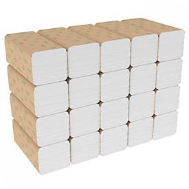 Kimberly-Clark® Papierhandtücher Hostess™ Natura™ 6811, Zick-Zack-Falzung, 2-lagig, 20 x 180 Blatt, Recyclingpapier, grau