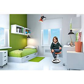 Kinderhocker TOPSTAR Sitness Bobby, f. bewegliches Sitzen, höhenverstellbar, TPU-Sohle, m. Design-Standfußring, rosa