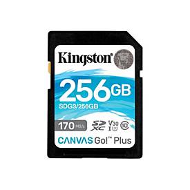 Kingston Canvas Go! Plus - Flash-Speicherkarte - 256 GB - SDXC UHS-I