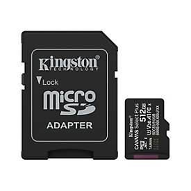 Kingston Canvas Select Plus - Flash-Speicherkarte (microSDXC-an-SD-Adapter inbegriffen)