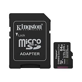 Kingston Canvas Select Plus - Flash-Speicherkarte (microSDXC-an-SD-Adapter inbegriffen)