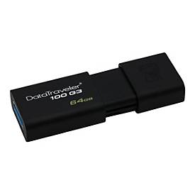 Image of Kingston DataTraveler 100 G3 - USB-Flash-Laufwerk - 64 GB