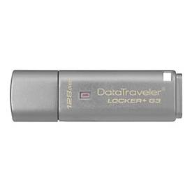 Image of Kingston DataTraveler Locker+ G3 - USB-Flash-Laufwerk - 128 GB