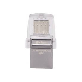 Image of Kingston DataTraveler microDuo 3C - USB-Flash-Laufwerk - 64 GB
