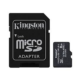 Kingston Industrial - Flash-Speicherkarte - 8 GB - microSDHC UHS-I