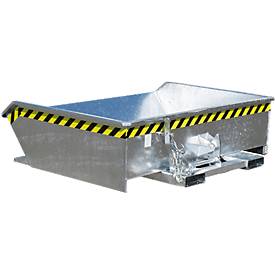 Kipp-Behälter Bauer Mini Typ MGU 610, besonders niedrige Bauhöhe, verzinkt