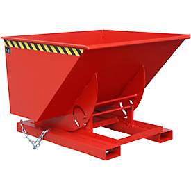 Kippbehälter Typ AK 100, rot