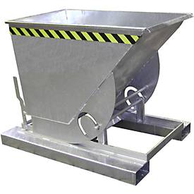 Kippbehälter Typ AK 75, verzinkt