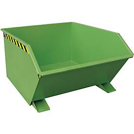 Kippbehälter Typ GU, 1000 Liter, grün