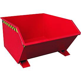 Kippbehälter Typ GU, 1000 Liter, rot