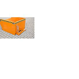 Kippbehälter Typ GU, 300 Liter, orange
