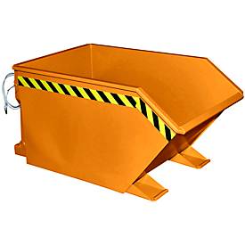 Kippbehälter Typ GU, 500 Liter, orange