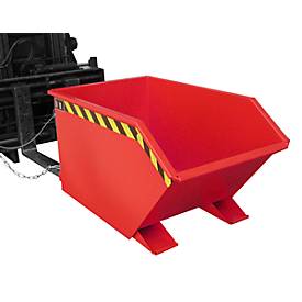 Kippbehälter Typ GU, 500 Liter, rot