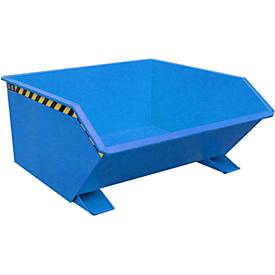 Kippbehälter Typ GU, 750 Liter, blau
