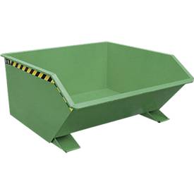 Kippbehälter Typ GU, 750 Liter, grün