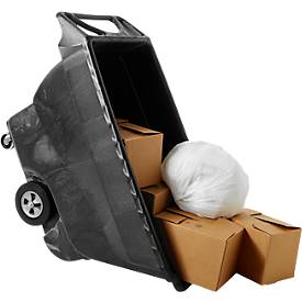 Kippmulde Rubbermaid Tilt Trucks, leichtere Lasten, B 1797 x T 850 x H 1073 mm, Strukturschaum, schwarz