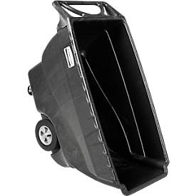 Kippmulde Rubbermaid Tilt Trucks, schwere Lasten, B 1638 x T 768 x H 965 mm, Strukturschaum, schwarz