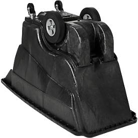 Kippmulde Rubbermaid Tilt Trucks, schwerere Lasten, B 1457 x T 682 x H 860 mm, Strukturschaum, schwarz
