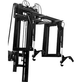 Kipptraverse Typ UCT, schwarz lackiert