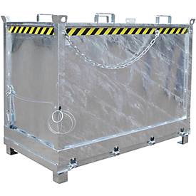 Klappbodenbehälter FB 2000, verzinkt