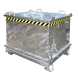 Klappbodenbehälter SB 1000, verzinkt