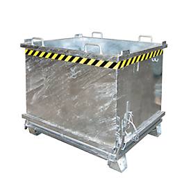 Klappbodenbehälter SB 1500, verzinkt