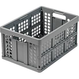 Klappbox für Klappmobil CLAX, 46 l, grau/schwarz