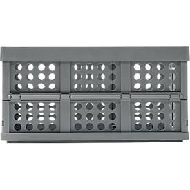 Klappbox für Klappmobil CLAX, 46 l, grau/schwarz