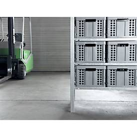 Klappbox für Klappmobil CLAX, 46 l, grau/schwarz