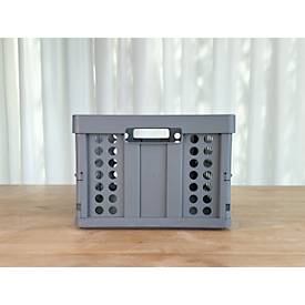 Klappbox für Klappmobil CLAX, 46 l, grau/schwarz